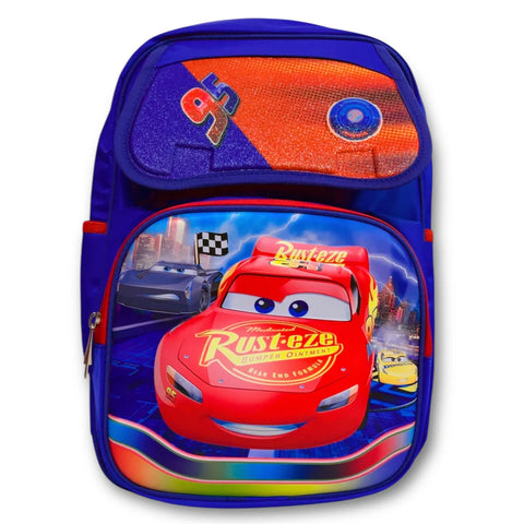 McQueen Car School Bag for Grade 2 & Grade 3 MJ Toys
