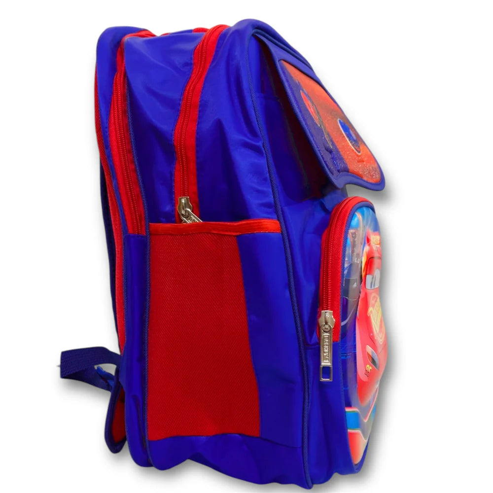 McQueen Car School Bag for Grade 2 & Grade 3 MJ Toys
