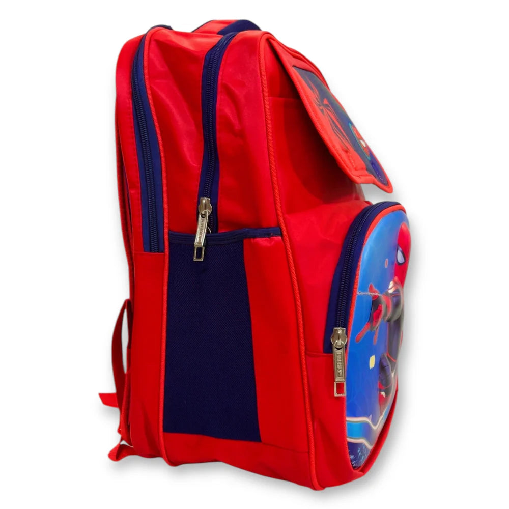 Spider-Man School Bag - 17 Inches for Grade 2 & 3 MJ Toys