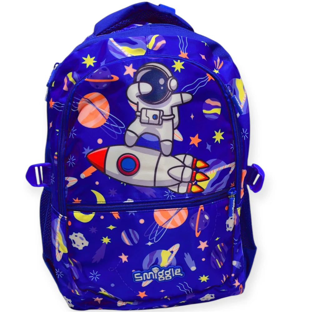 Astronaut Theme School Bag For Grade KG1 & KG2 MJ Toys