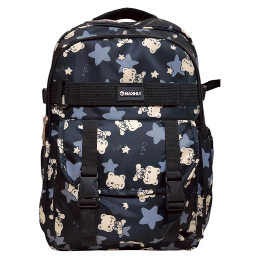 Black Elite School Bag For Grade 6 to 12 MJ Toys