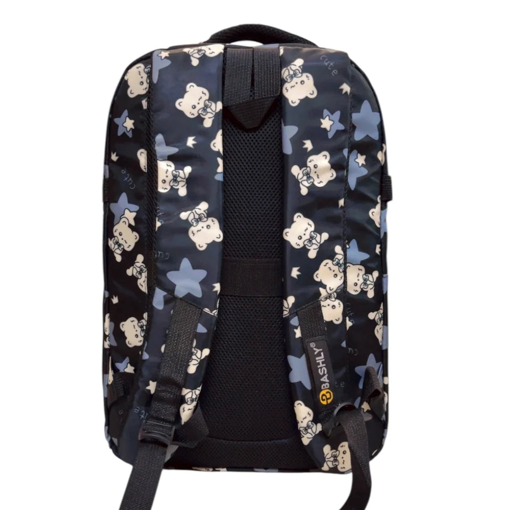 Black Elite School Bag For Grade 6 to 12 MJ Toys