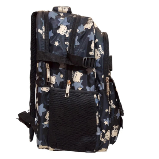 Black Elite School Bag For Grade 6 to 12 MJ Toys