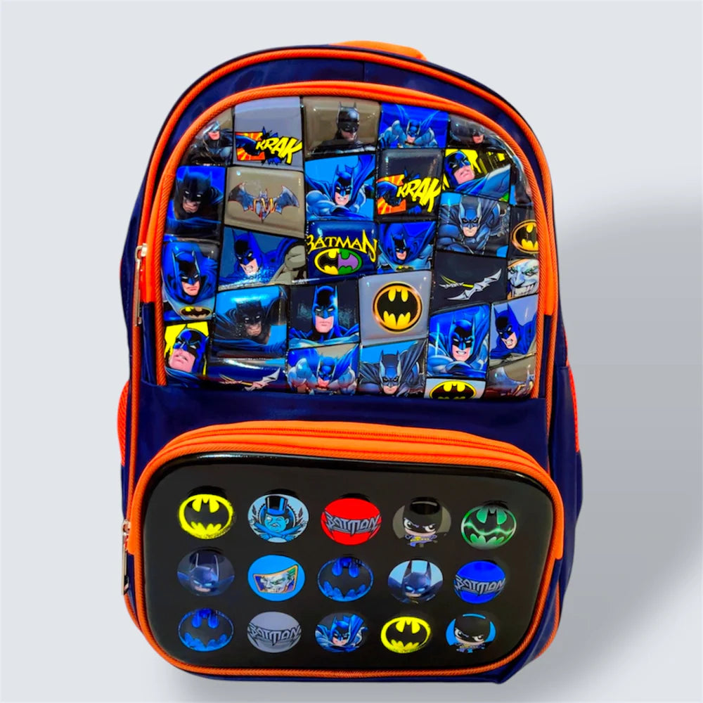 Batman Hero School Bag For Grade 4 & 5 MJ Toys