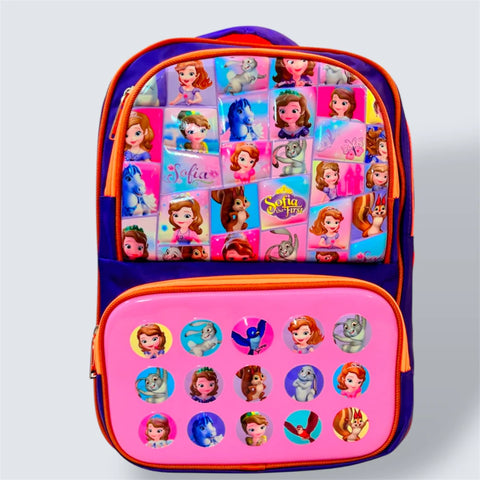 Sofia Princess School Bag For Grade 4 & 5 MJ Toys