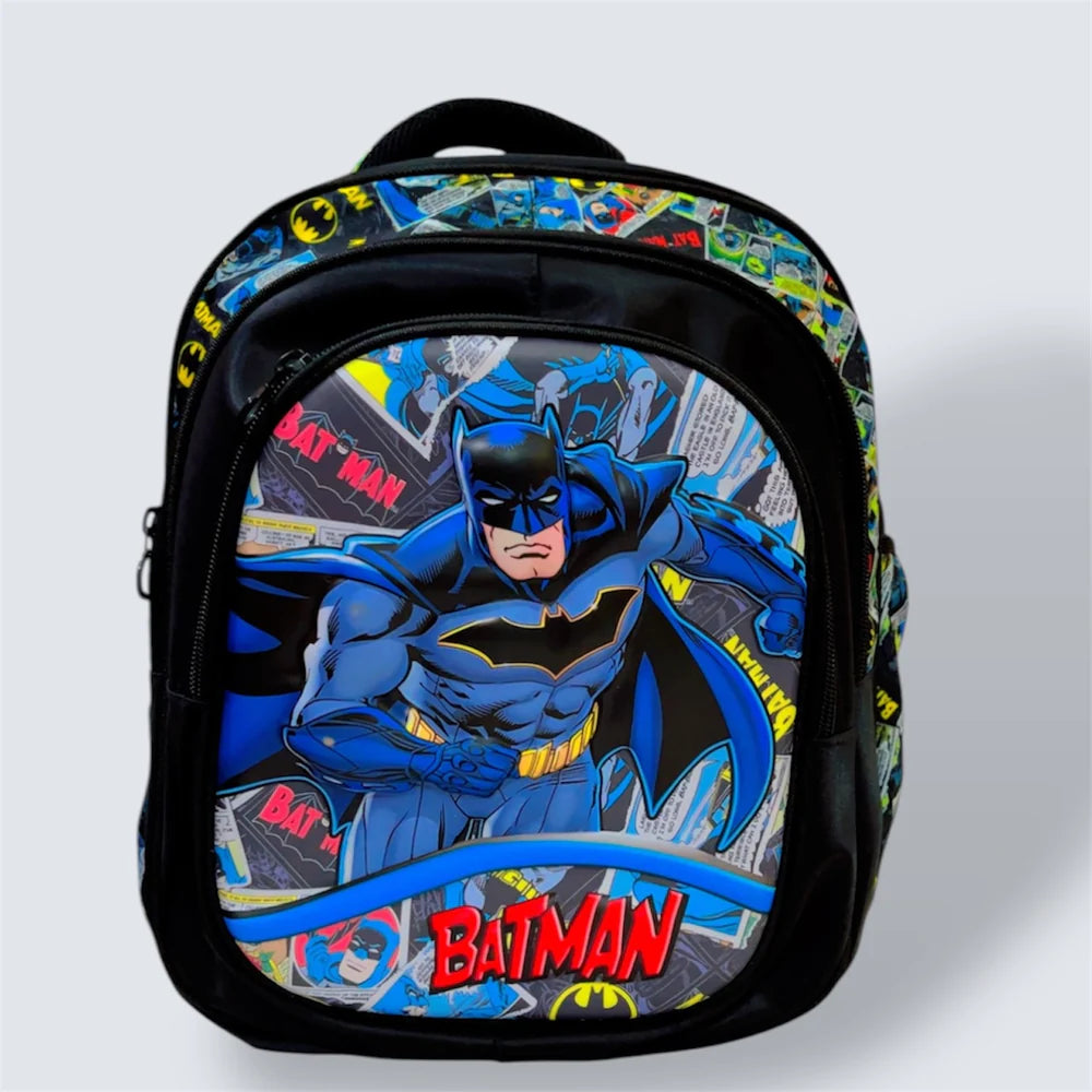 Batman Superhero School Bag For Grade KG & 1 MJ Toys