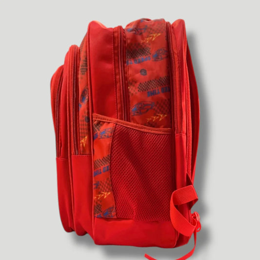 McQueen Car School Bag For Grade 5,6 & 7 MJ Toys