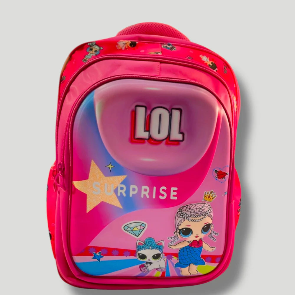 Lol Doll Theme School Bag For Grade 5,6 & 7 MJ Toys
