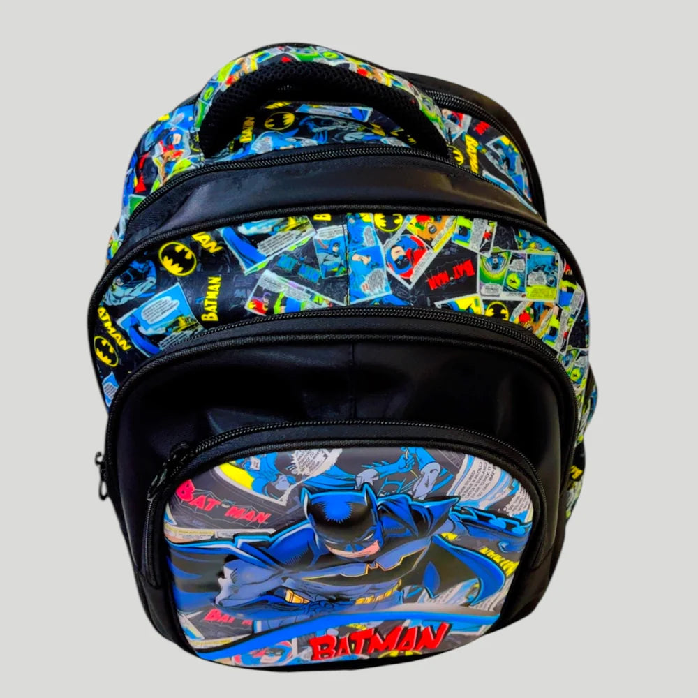 Batman Superhero School Bag For Grade KG & 1 MJ Toys