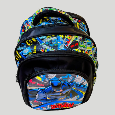 Batman Superhero School Bag For Grade KG & 1 MJ Toys