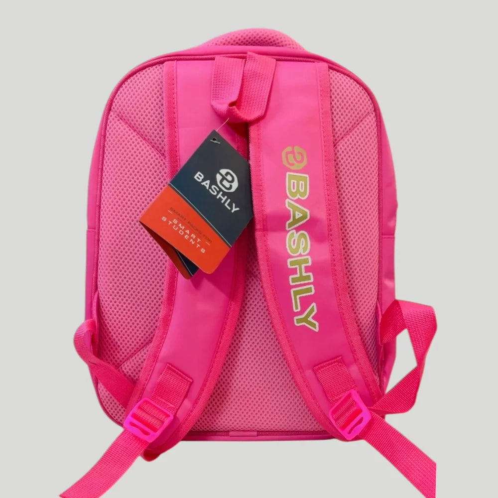 Unicorn Theme D-2 School Bag For Grade KG & 1 MJ Toys