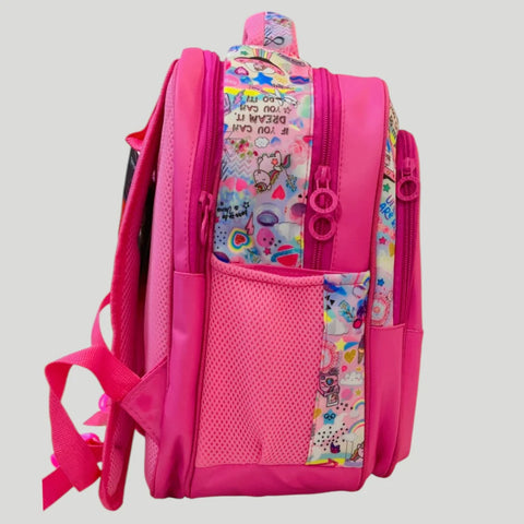 Unicorn Theme School Bag For Grade KG & 1 MJ Toys