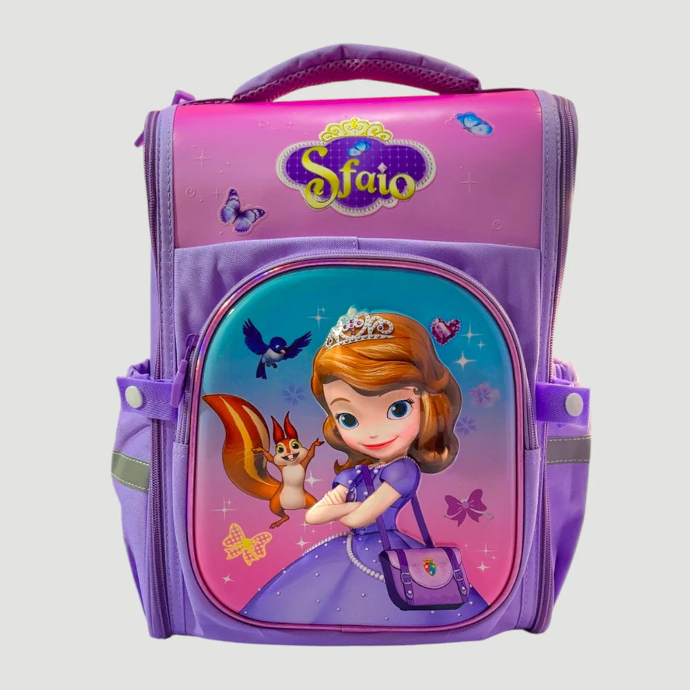 Sophia 3D School Bag For Grade 1 & 2 MJ Toys