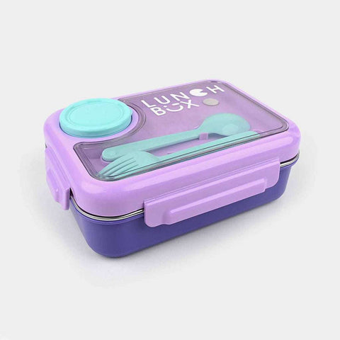 DURABLE & LEAK-PROOF STAINLESS STEEL LUNCH BOX MJ Toys