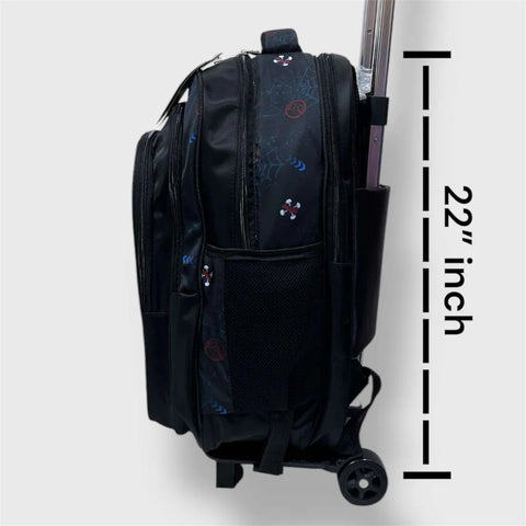 Spiderman SmartRoll 22" Detachable Trolley School Bag-Grade 4 to 8 MJ Toys