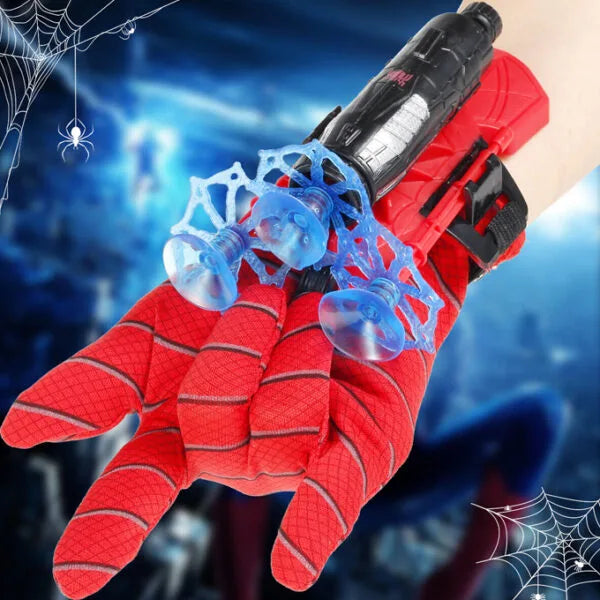 Spiderman Web Shooter Glove - Superhero Costume Toy MJ Toys