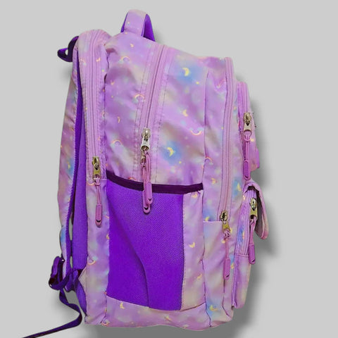 Purple School Bag For Grade 6 to 12 MJ Toys