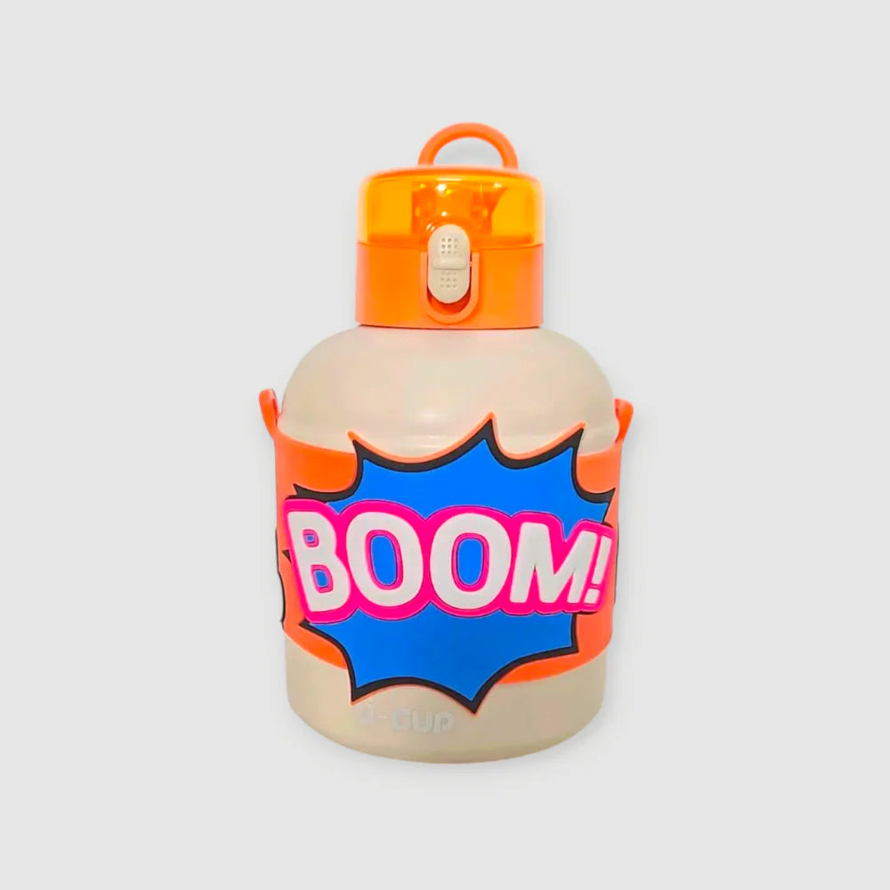 Orange Boom Stainless Steel Water Bottle 520ml MJ Toys