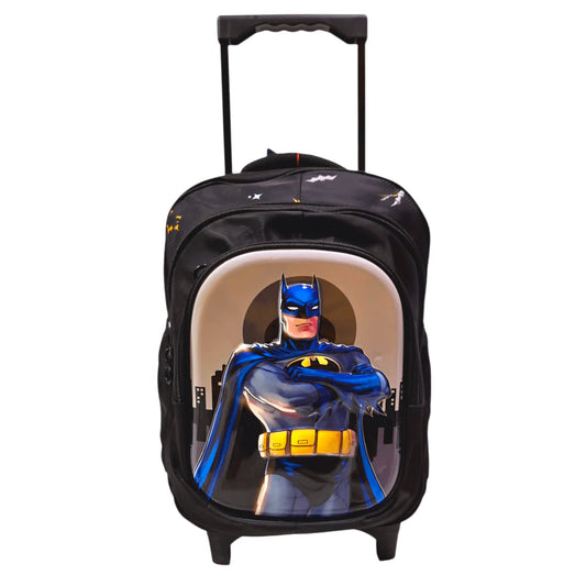 Batman School Trolley Bag Grade 1 & KG MJ Toys