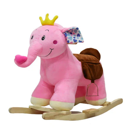 Sturdy Elephant Rocking Horse for Toddlers – Gentle Rides for Little Explorers