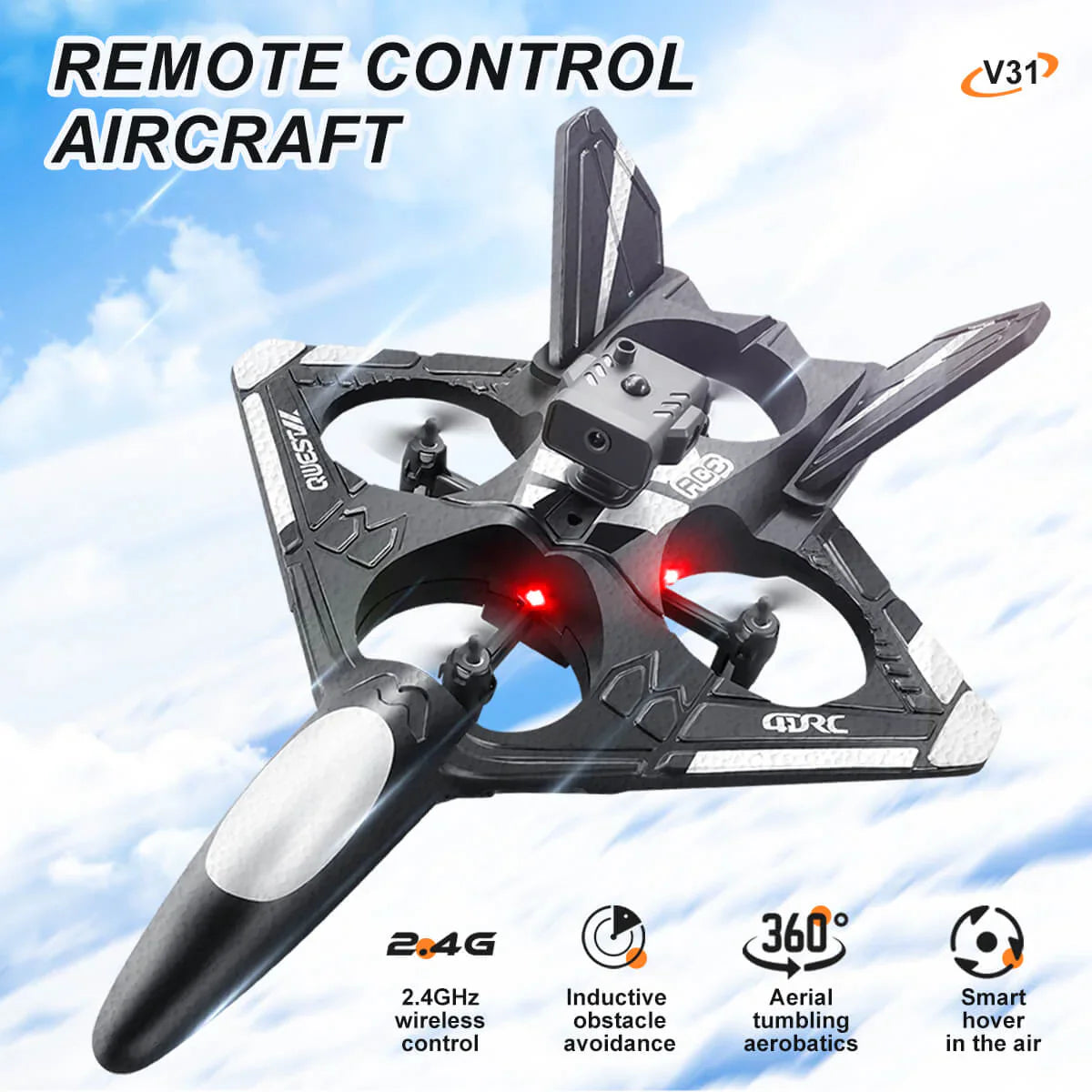 360 Rotate Hand Gestures Stunt Aircraft With Camera (no reviews yet) MJ Toys