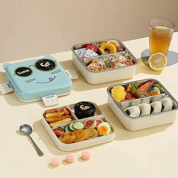 Cat Eye Stainless Steel Lunch Box MJ Toys
