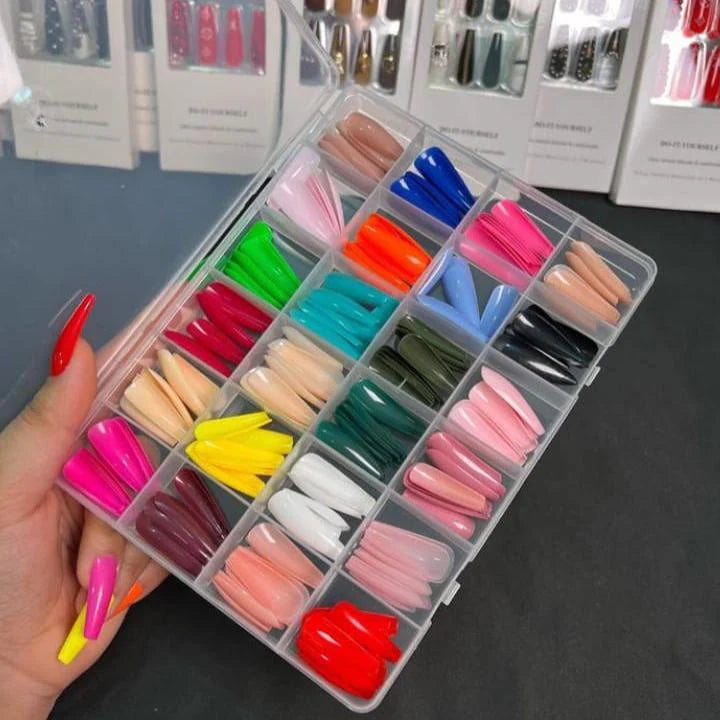 576 Pcs Multi-Color Nail Set MJ Toys