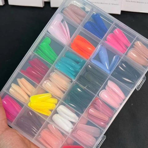 576 Pcs Multi-Color Nail Set MJ Toys