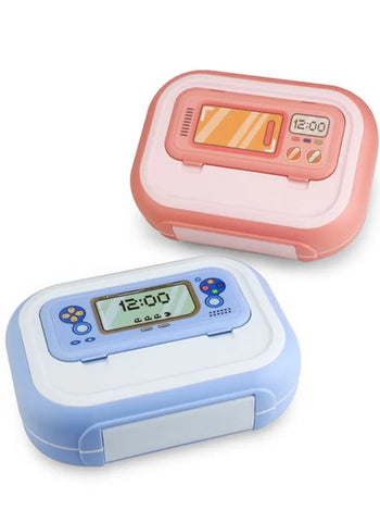 Leakproof Bento Lunch Box with 4 Compartments, Spoon & Fork for Kids, Adults, School, Work MJ Toys