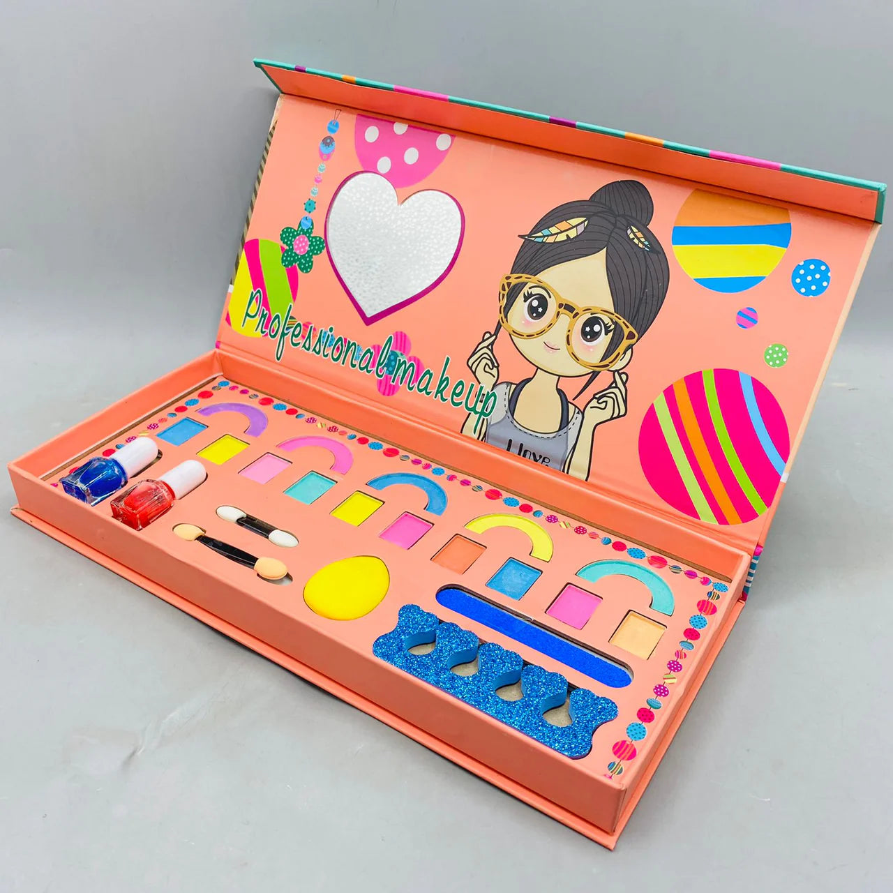 2 in 1 Makeup Kit Beads MJ Toys