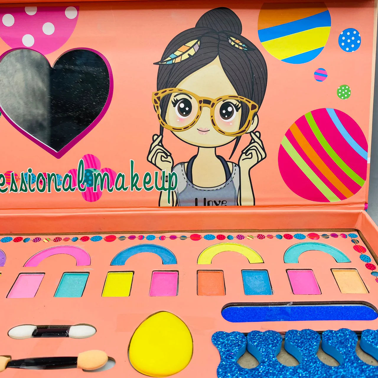 2 in 1 Makeup Kit Beads MJ Toys