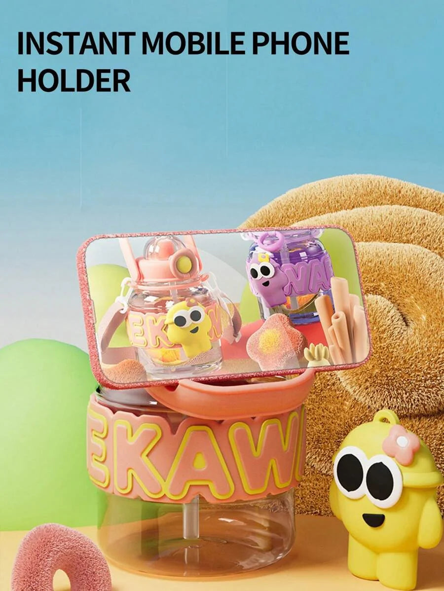 Magnum Large Capacity Plastic Straw Cup, Portable Water Bottle MJ Toys