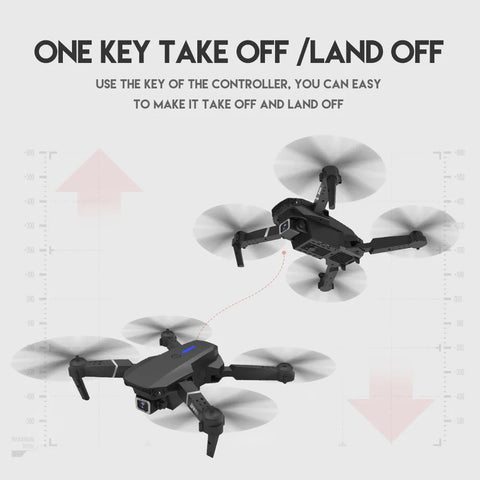 E88 Pro Foldable RC Drone With 1080 HD Camera MJ Toys