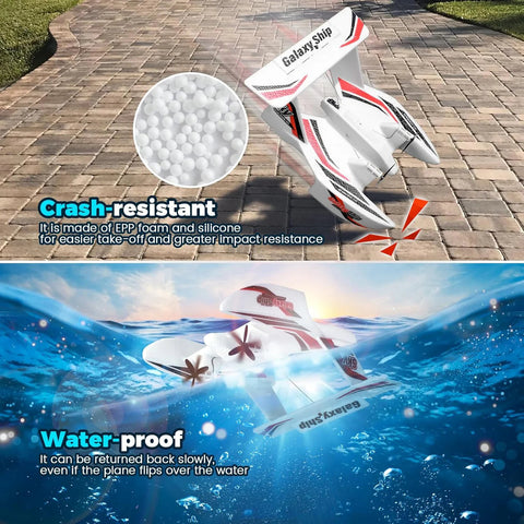 2 in 1 Remote Control Glider Galaxy Ship My Store