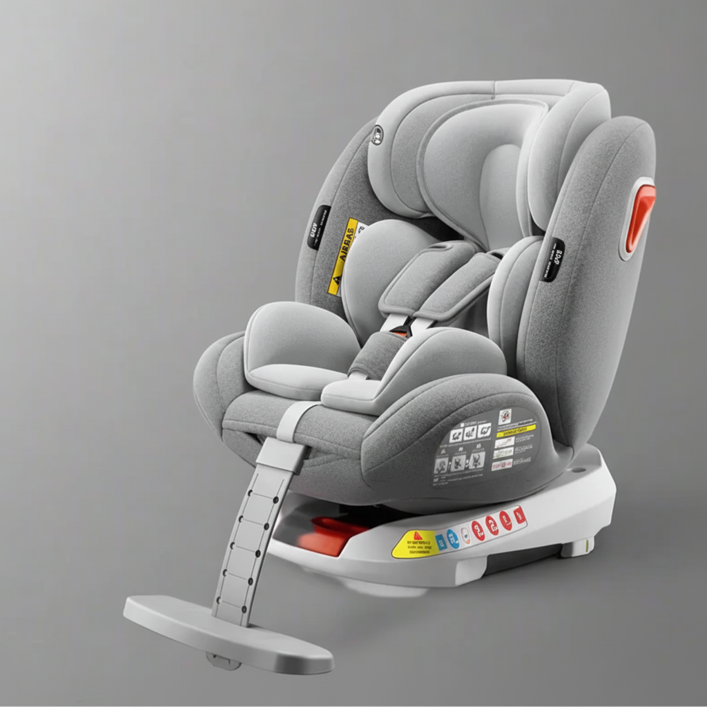 Baby Car Seat Angled View