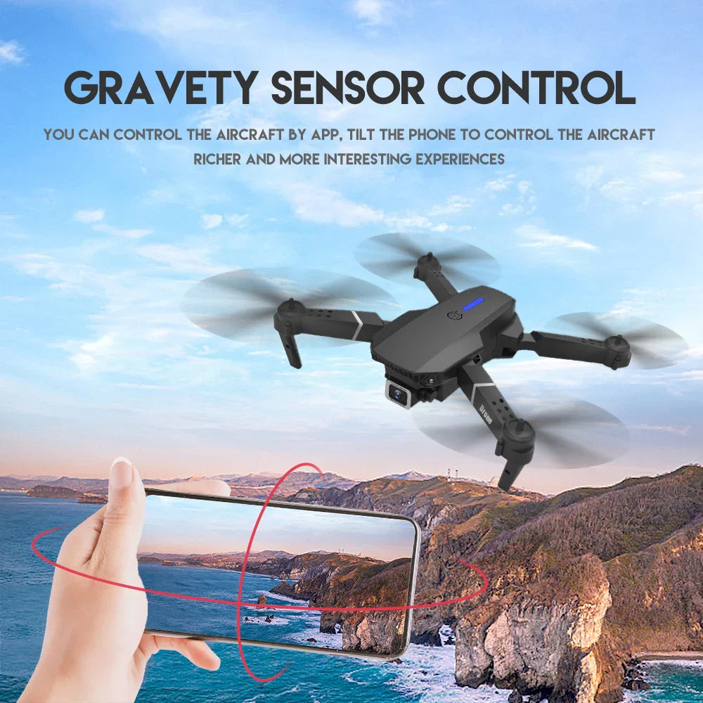 E88 Pro Foldable RC Drone With 1080 HD Camera MJ Toys