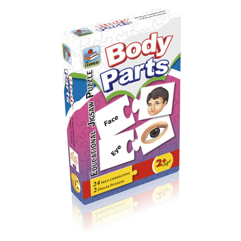 Parts of Body Educational Jigsaw Puzzles MJ Toys