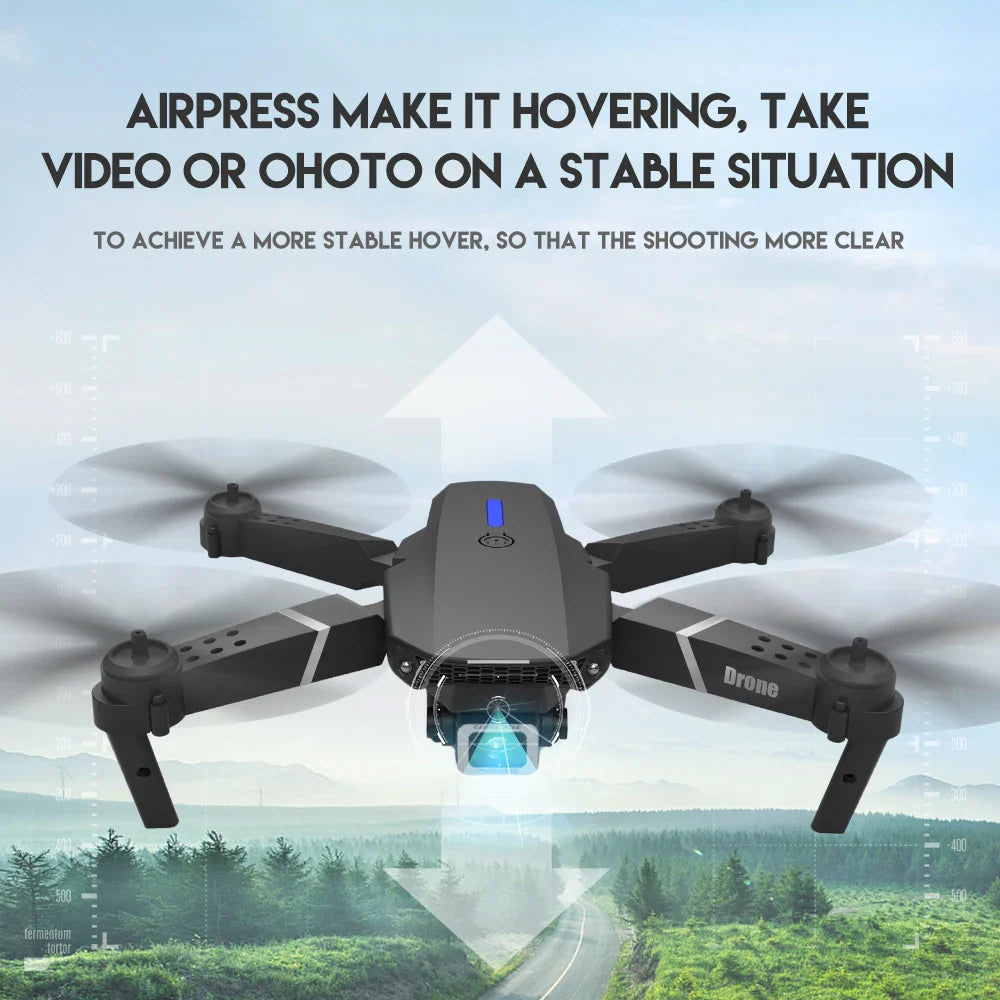 E88 Pro Foldable RC Drone With 1080 HD Camera MJ Toys