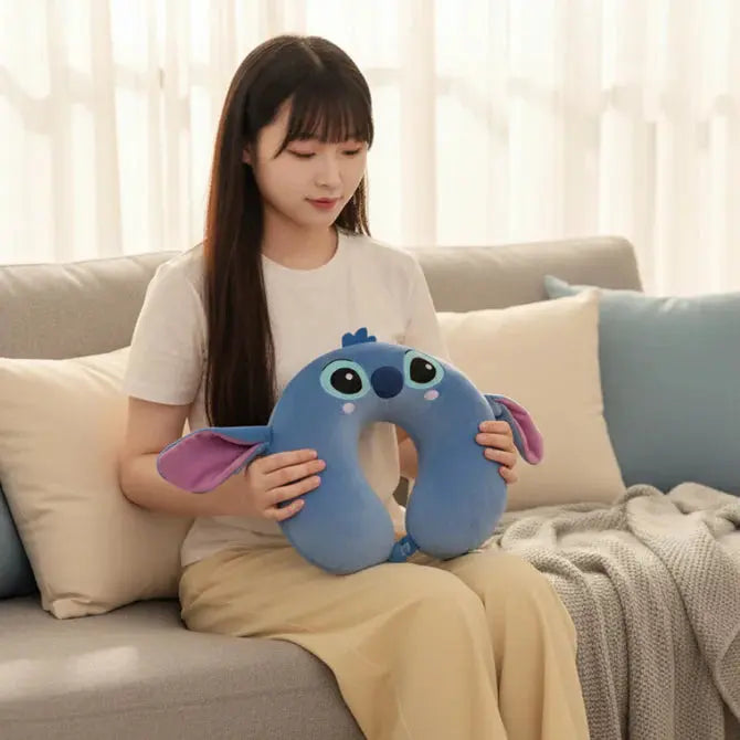 Stitch Travel Neck Pillow AL Karam Toys