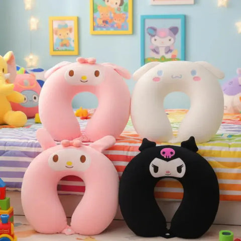 Kuromi Theme U-Shaped Travel Neck Pillow AL Karam Toys
