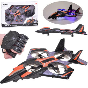 Hand Gesture Flip Aircraft Foam Plane MJ Toys