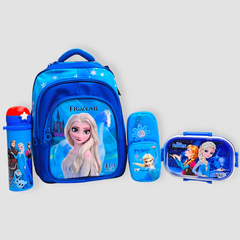 Elsa-Themed School Bag Set For Grade 1 MJ Toys