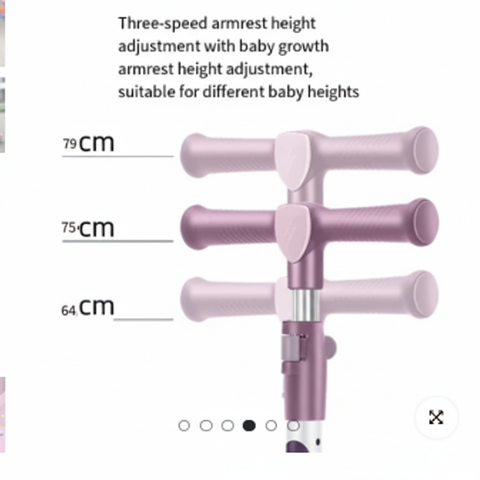 Height adjustment 79-75-64cm