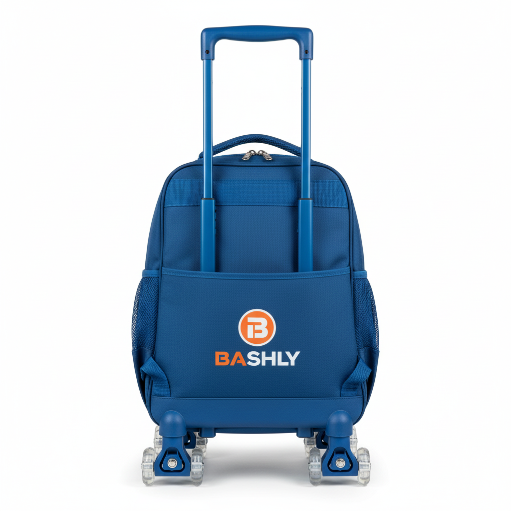Elsa Theme School Trolley Bag for Grade KG and 1 MJ Toys