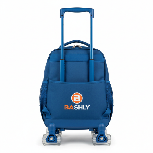 Elsa Theme School Trolley Bag for Grade KG and 1 MJ Toys