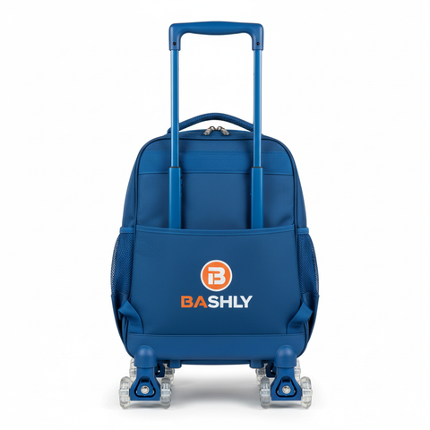 Elsa Theme School Trolley Bag for Grade KG and 1 MJ Toys