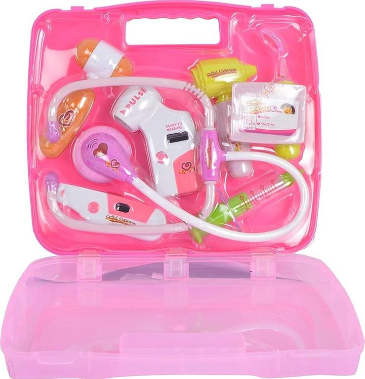 My Family Doctor Set - 8 Piece Medical Play Kit MJ Toys