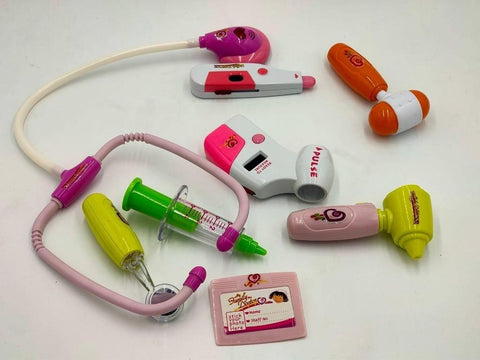 My Family Doctor Set - 8 Piece Medical Play Kit MJ Toys