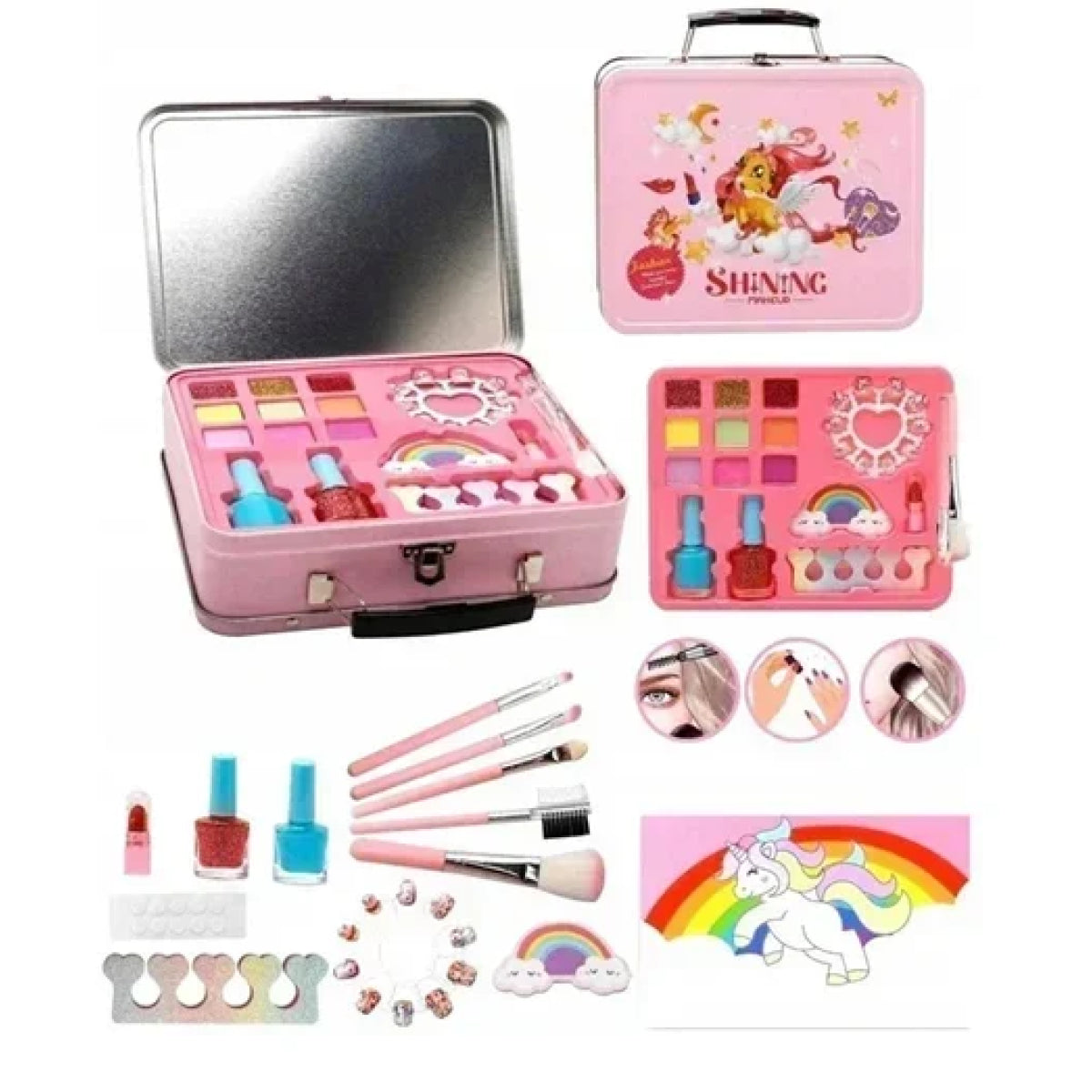 20 Pcs Unicorn Makeup Kit MJ Toys