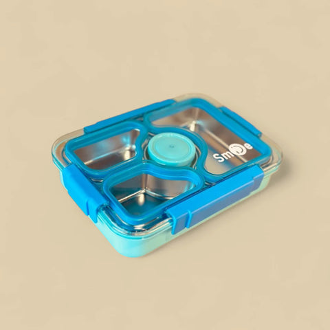 Smile Bento Stainless Steel Lunch Box MJ Toys